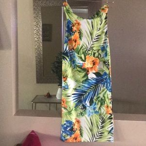 Fashion nova tropical dress new !